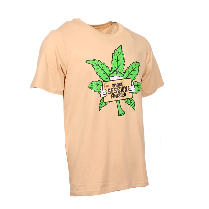 RAW MERCH | SMOKE SESSION FINISHED SHIRT XL