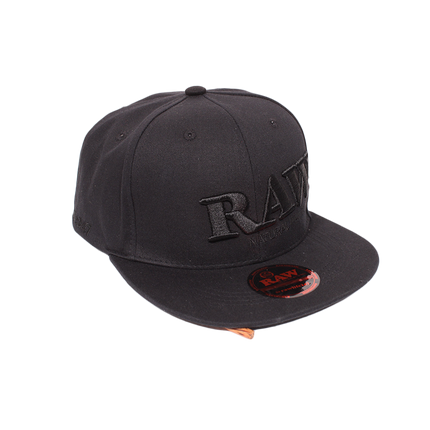 RAW MERCH | BLACK BASEBALL CAP
