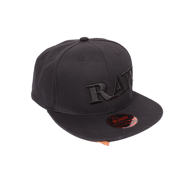 RAW MERCH | BLACK BASEBALL CAP
