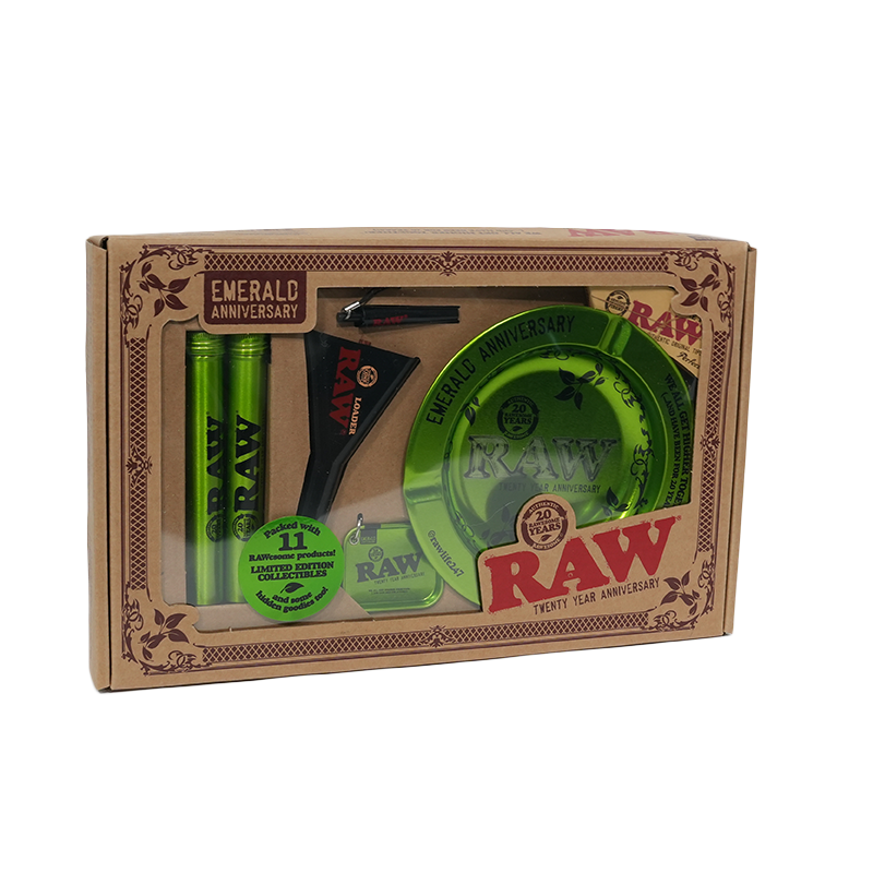 RAW 20TH EMERALD ANNIVERSARY GIFT SET