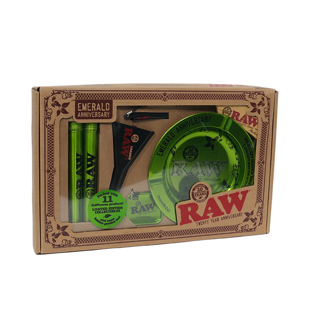 RAW 20TH EMERALD ANNIVERSARY GIFT SET