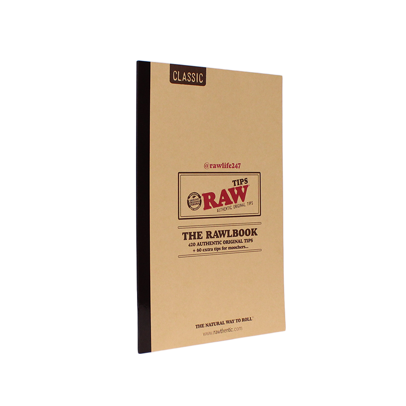RAW NATURAL TIPS L-BOOK