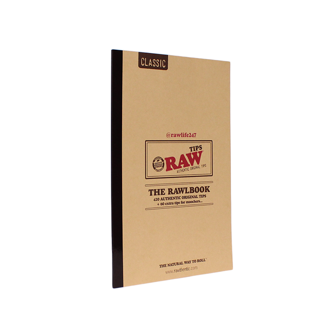 RAW NATURAL TIPS L-BOOK