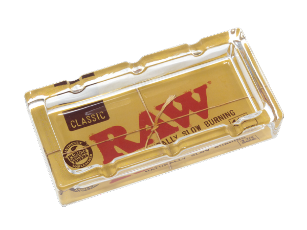 RAW GLASS ASHTRAY - CLASSIC