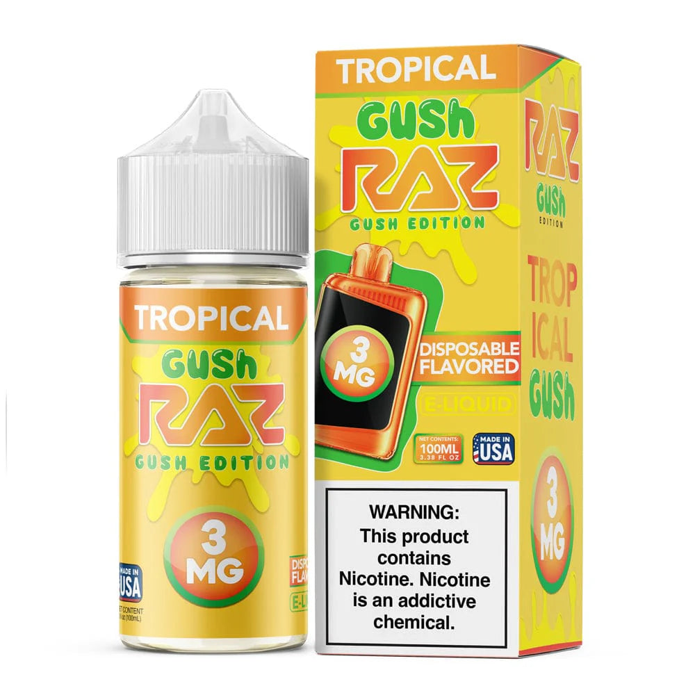 POD JUICE E-LIQUID 100ML RAZ GUSH EDITION