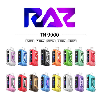 RAZ TN9000 5% DISPOSABLE 5CT/DISPLAY