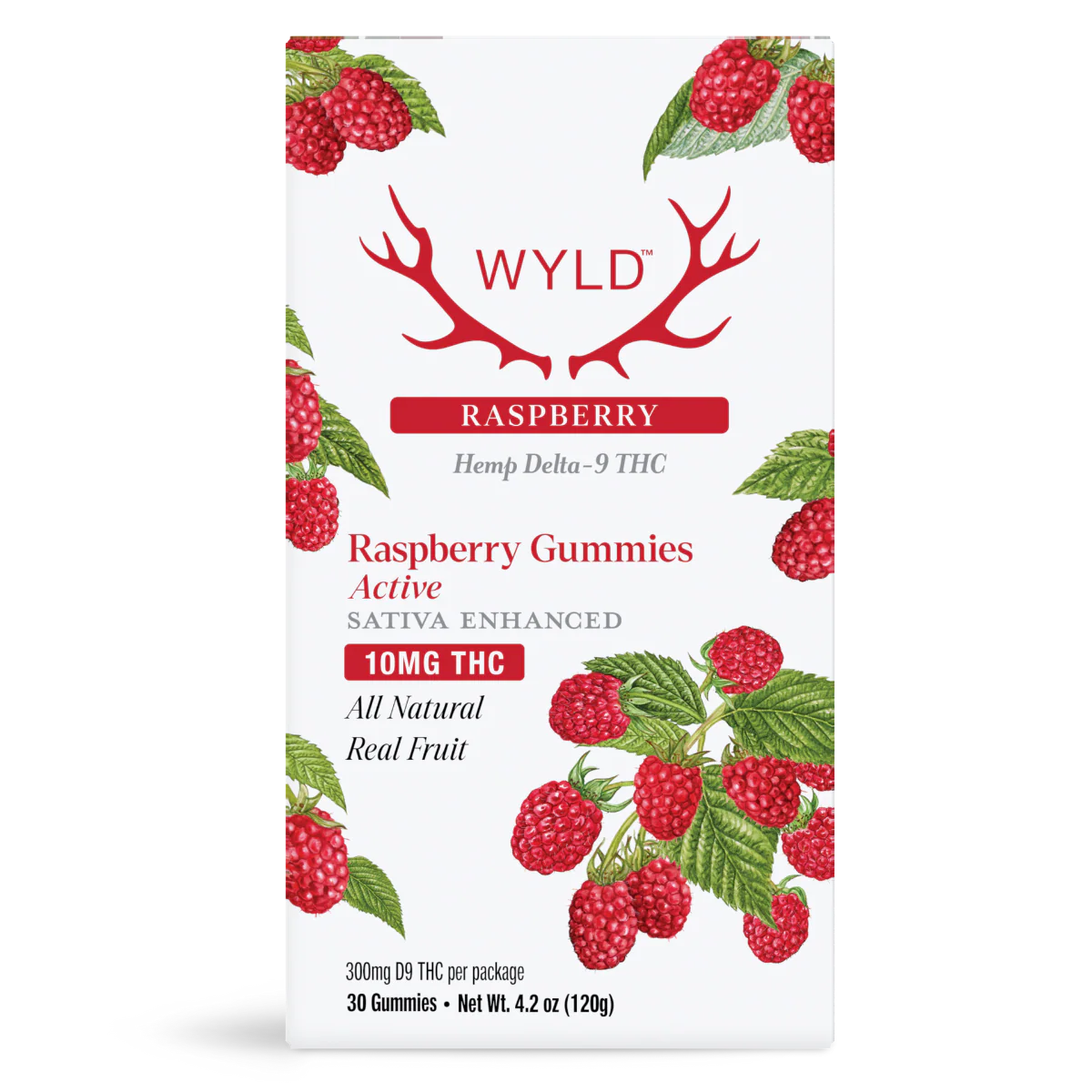 WYLD HEMP 10MG D9 GUMMIES (30CT/PACK)