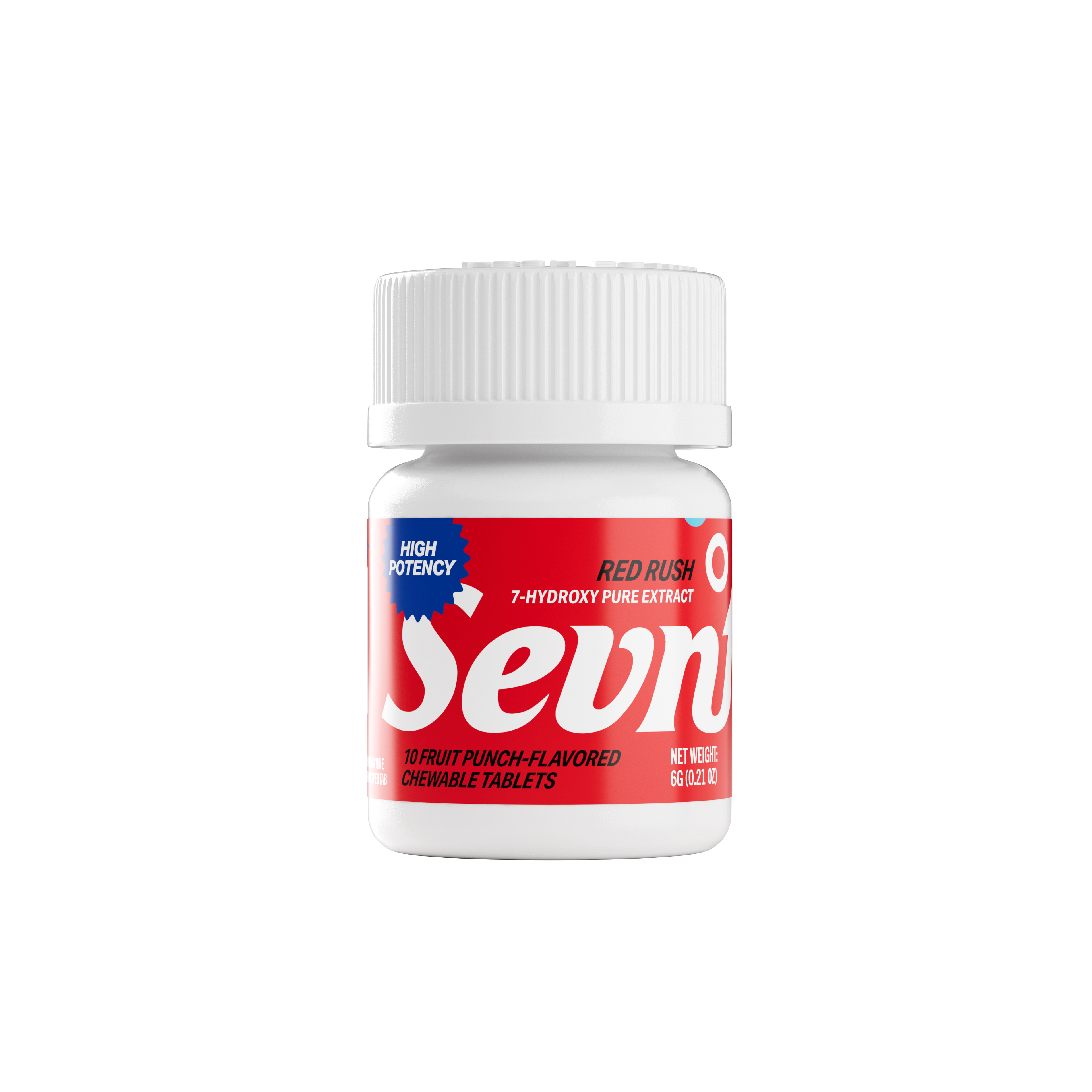 SEVN 7-HYDROXY HIGH POTENCY 35MG TABLETS (10CT BOTTLE)