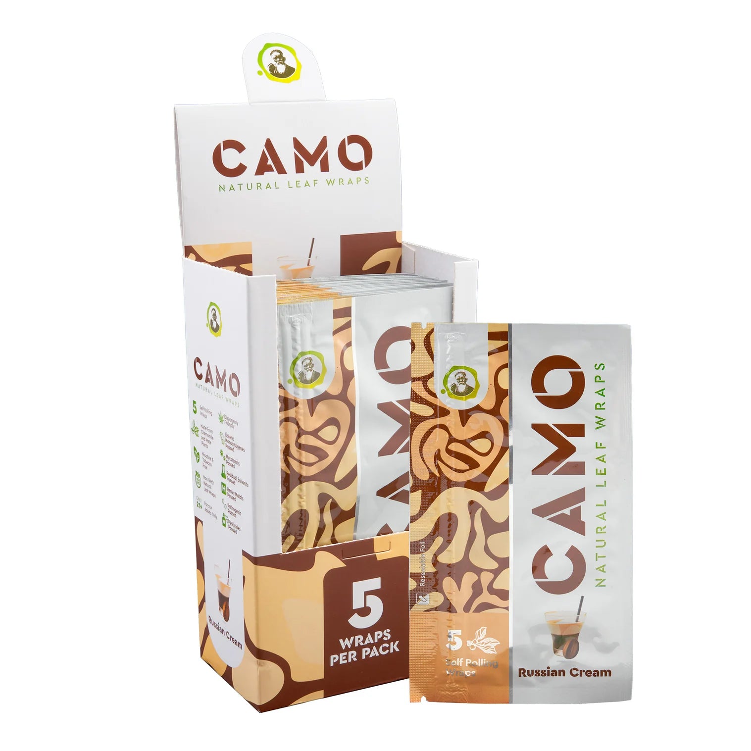 CAMO NATURAL LEAF WRAPS