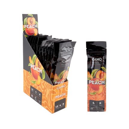 CAMO NATURAL LEAF CONES KING SIZE 12 PACK (4 CONES / PACK)