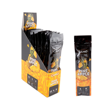 CAMO NATURAL LEAF CONES KING SIZE 12 PACK (4 CONES / PACK)