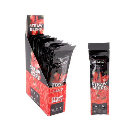 CAMO NATURAL LEAF CONES KING SIZE 12 PACK (4 CONES / PACK)