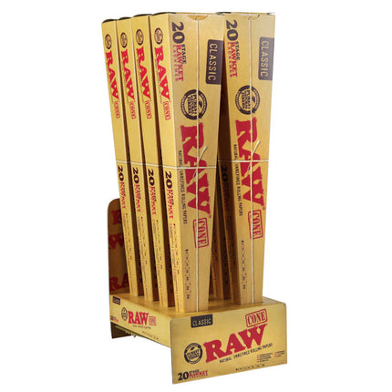 RAW CONES CLASSIC 20 STAGE RAWKET LAUNCHER 20CT