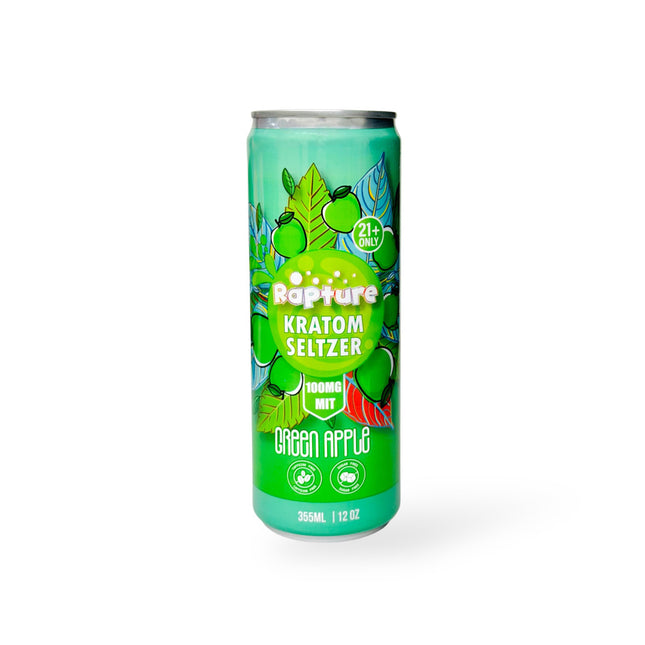 RAPTURE KRATOM SELTZER 100MG 12OZ DRINK (12CT DISPLAY)