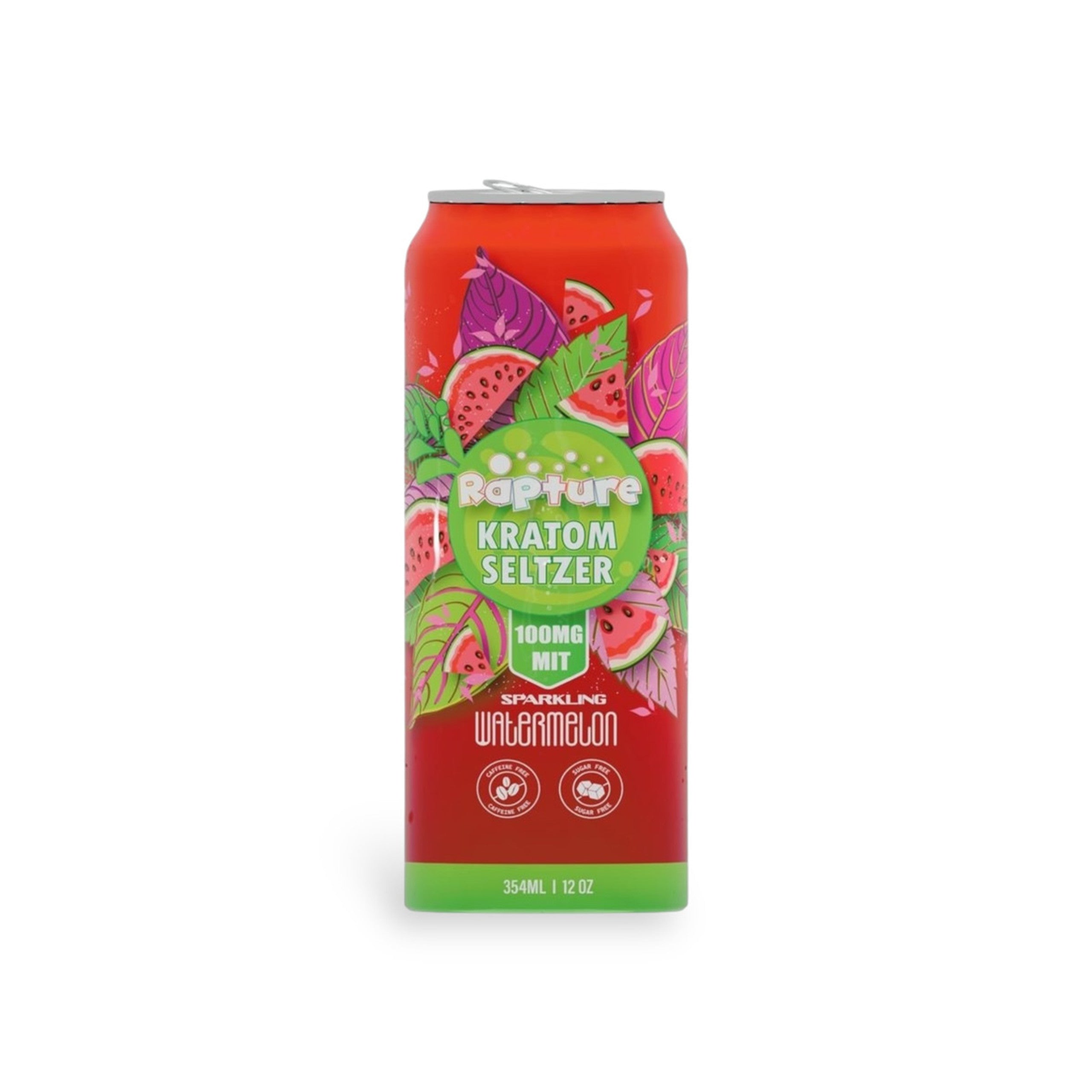 RAPTURE KRATOM + KAVA SELTZER 100MG 12OZ DRINK (12CT/CASE)