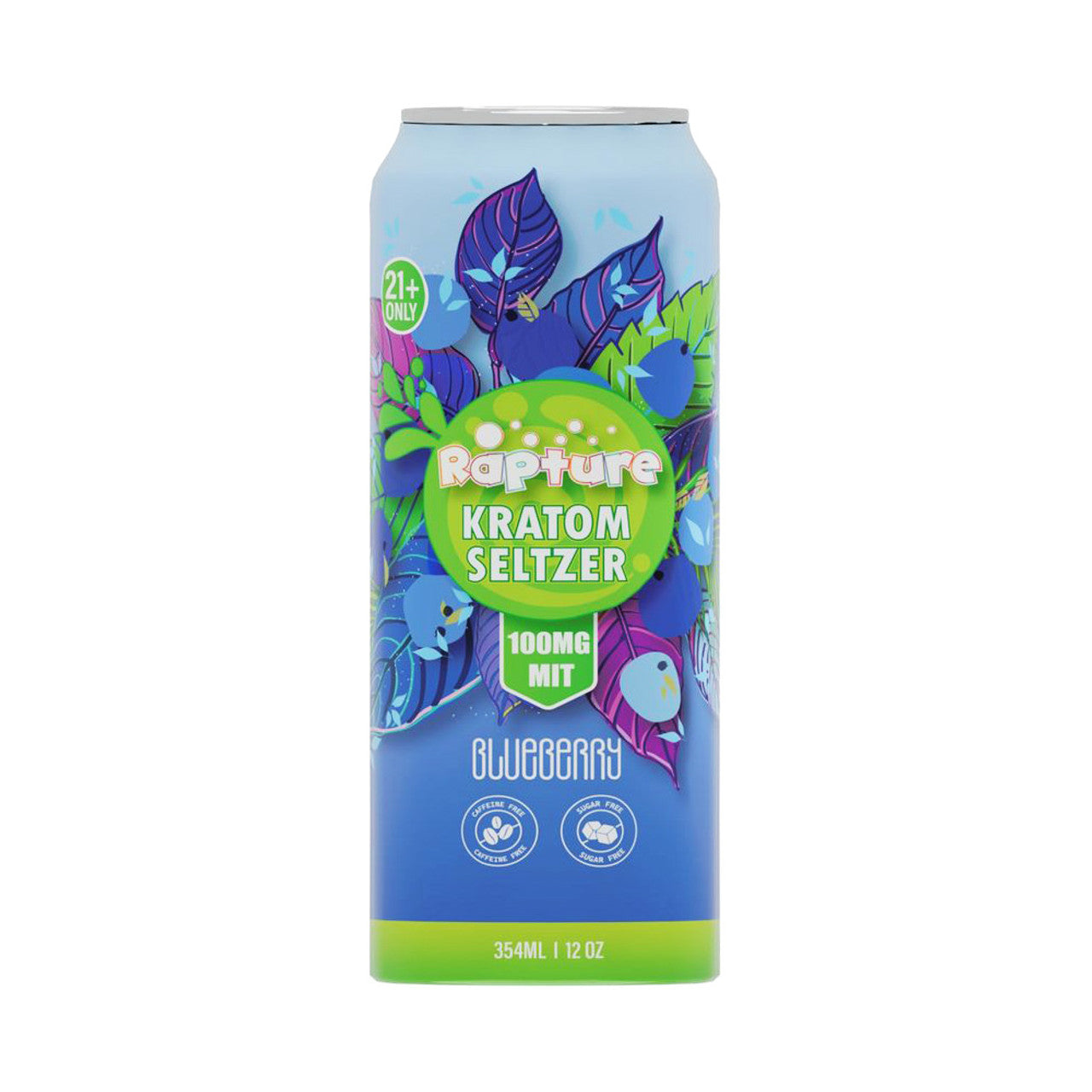 RAPTURE KRATOM SELTZER 100MG MIT 12OZ DRINK (CASE OF 12)