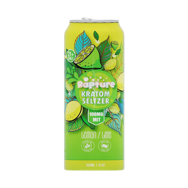 RAPTURE KRATOM SELTZER 100MG MIT 12OZ DRINK (CASE OF 12)