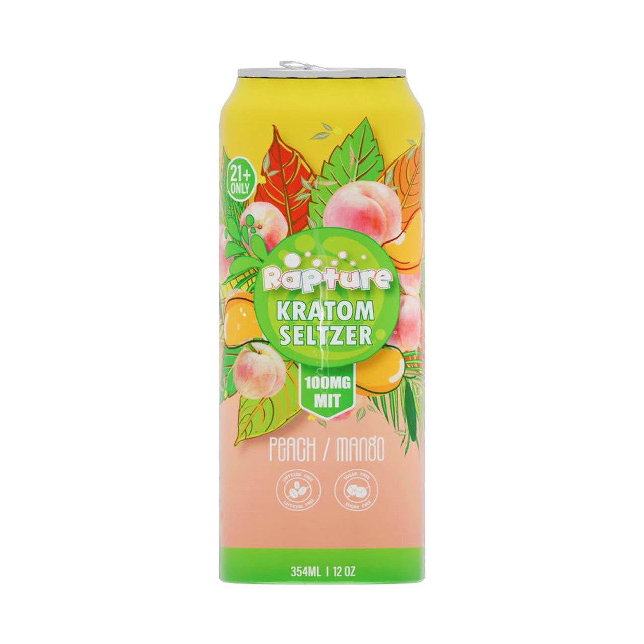 RAPTURE KRATOM SELTZER 100MG MIT 12OZ DRINK (CASE OF 12)