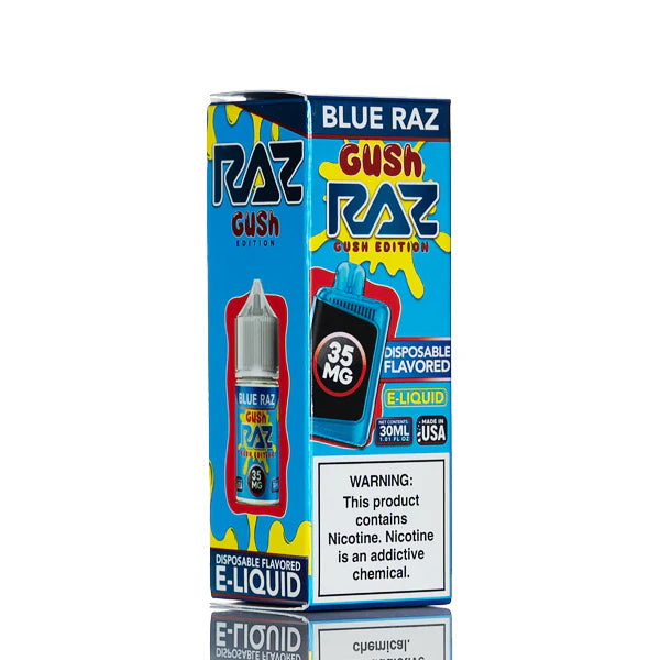 POD JUICE SALT NIC 30ML RAZ GUSH EDITION Rising Wholesale Inc. POD JUICE SALT NIC 30ML RAZ GUSH EDITION Rising Wholesale Inc.
