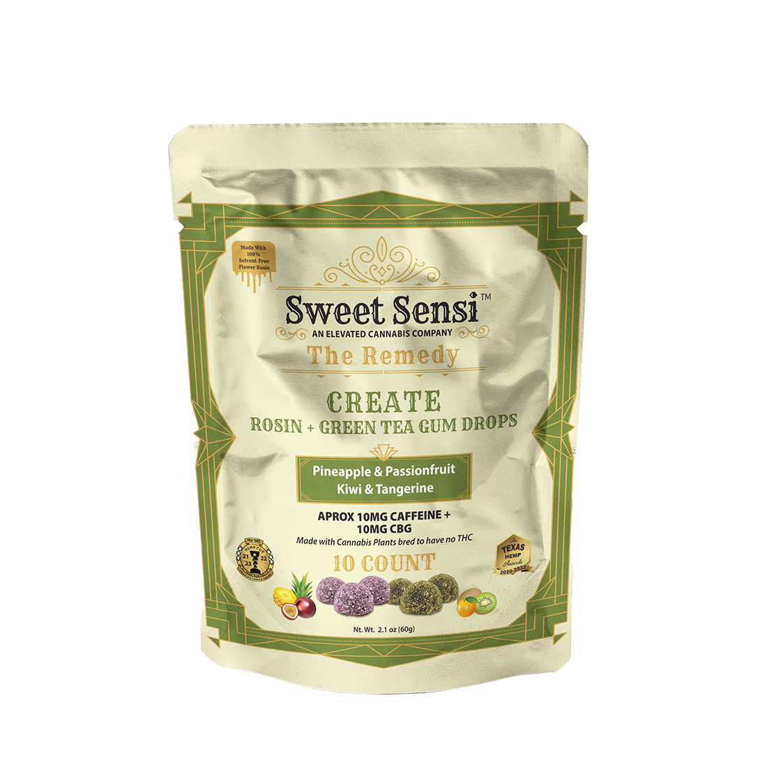 SWEET SENSI THE REMEDY GUMDROPS (10CT BAG)