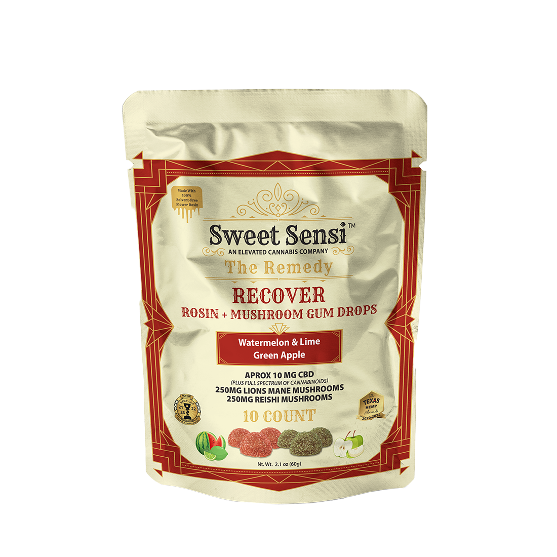 SWEET SENSI THE REMEDY GUMDROPS (10CT BAG)