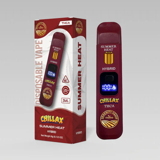 SERENITY CHILLAX THCA BLEND 3 GRAM DISPOSABLE