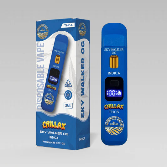 SERENITY CHILLAX THCA BLEND 3 GRAM DISPOSABLE