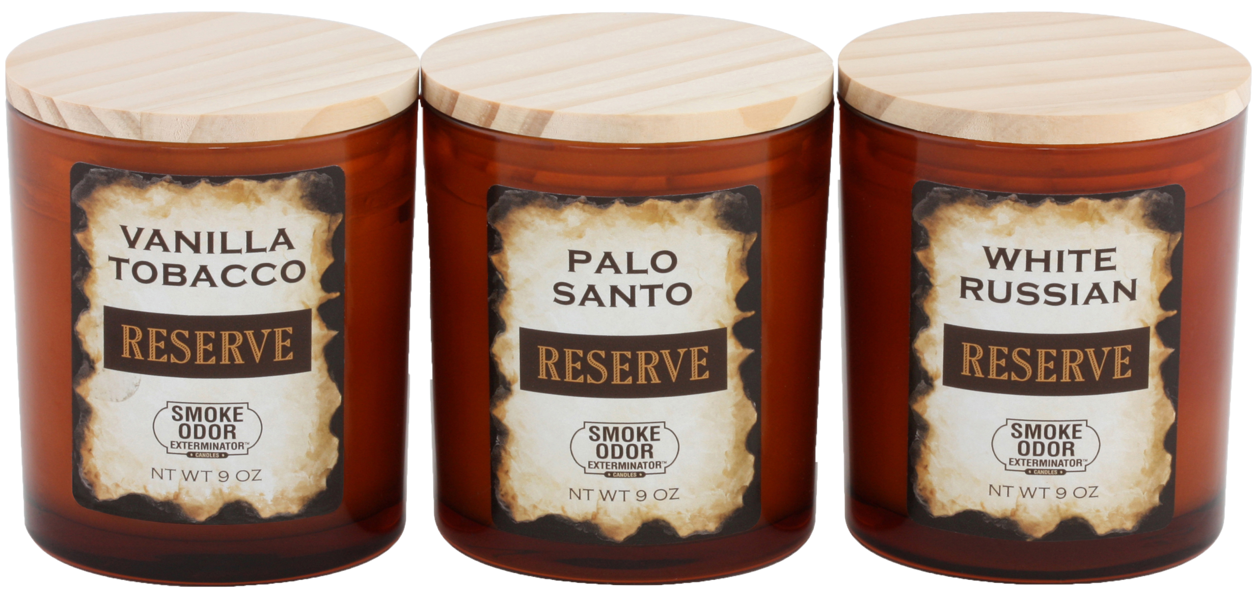 SMOKE ODOR RESERVE CANDLES 9OZ JAR