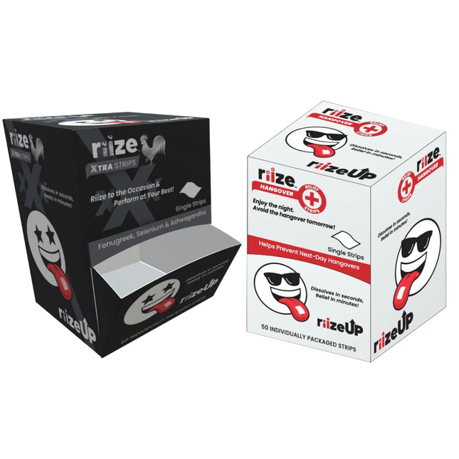 RIIIZE HANGOVER PREVENTION STRIPS (50CT DISPLAY)
