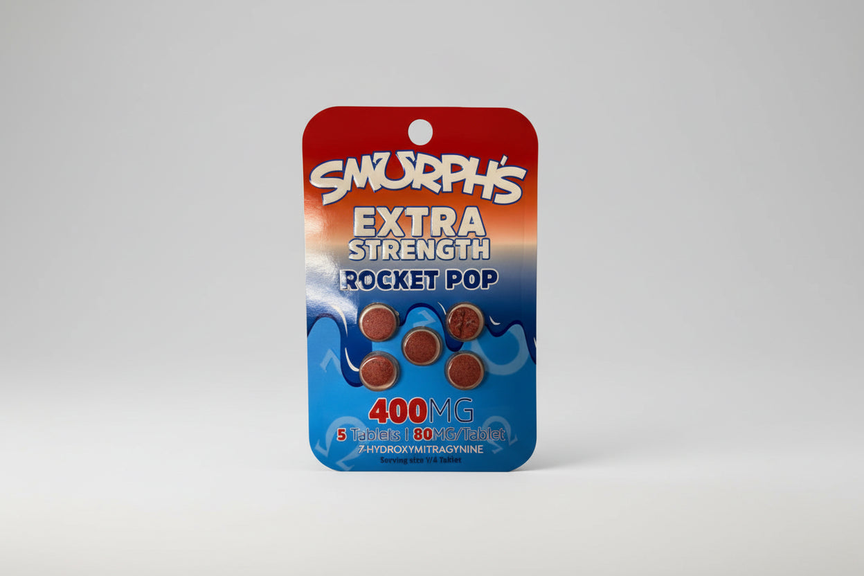 SMURPH'S 7-HYDROXY EXTRA STRENGTH 80MG TABLET (5CT PACK)