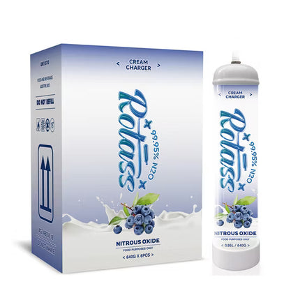 ROTASS 1L FLAVORED WHIP CREAM CHARGER (6CT/DISPLAY)