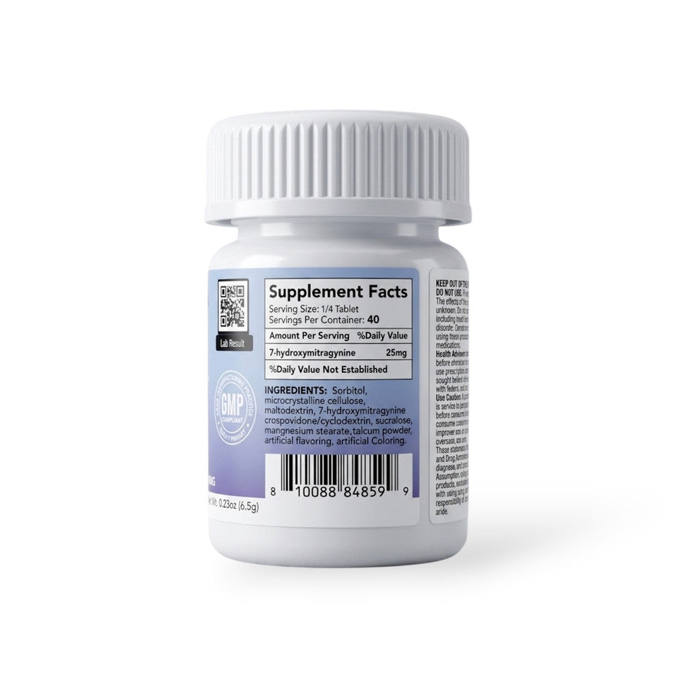 ROXY 7-HYDROXY 100MG CHEWABLE TABLETS (10CT JAR)