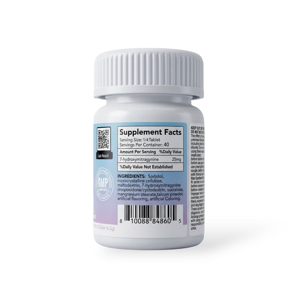ROXY 7-HYDROXY 100MG CHEWABLE TABLETS (10CT JAR)