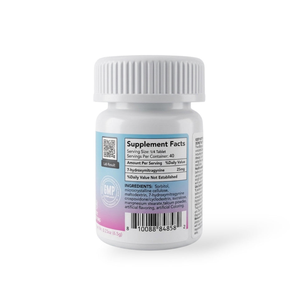 ROXY 7-HYDROXY 100MG CHEWABLE TABLETS (10CT JAR)