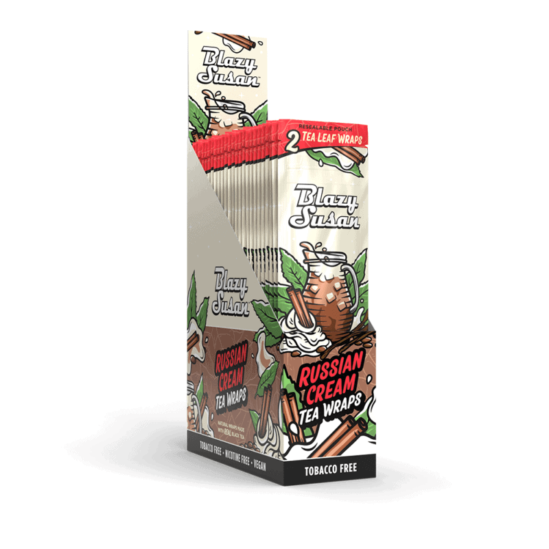 BLAZY SUSAN TEA LEAF WRAPS (2CT/PK, 25PK/BOX)