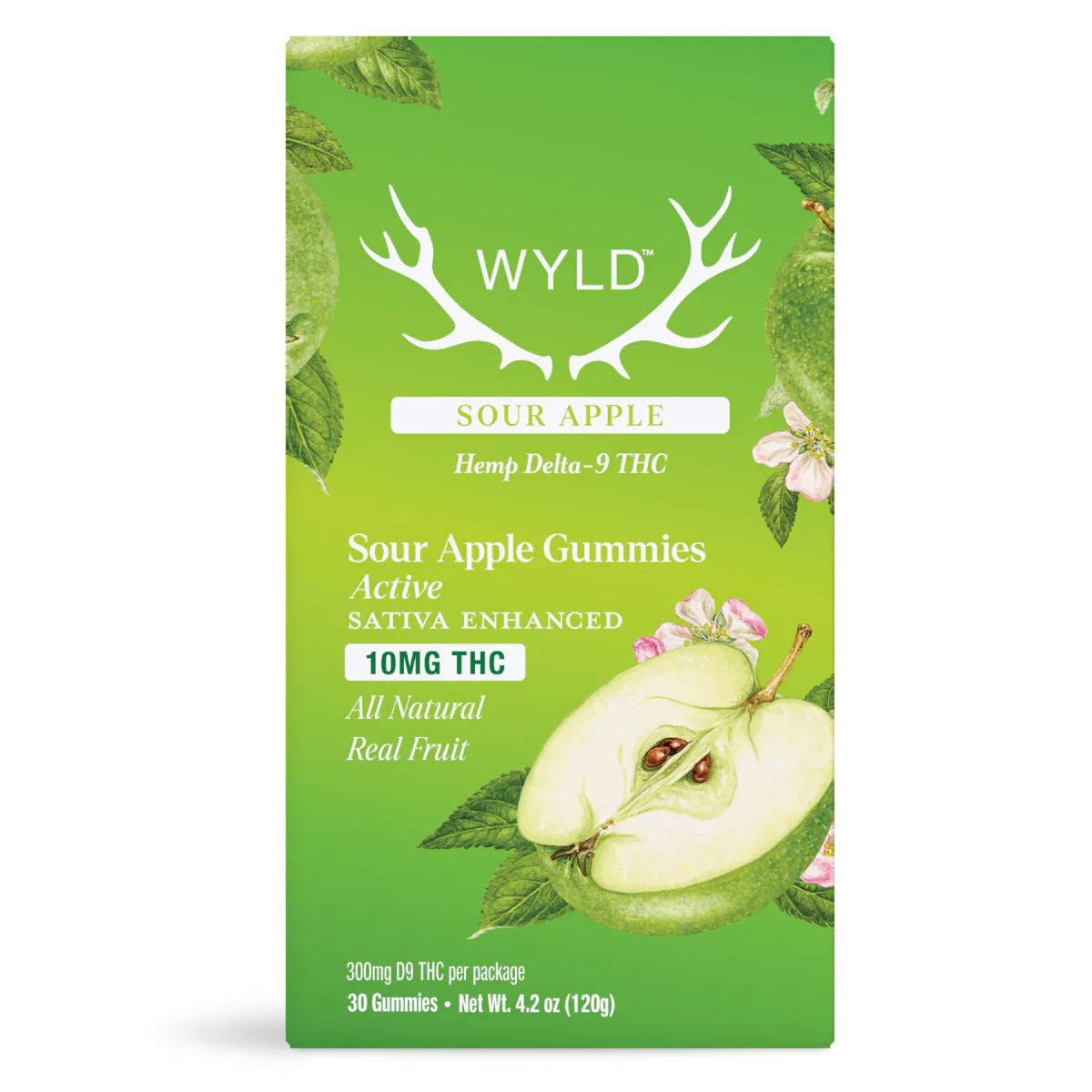 WYLD HEMP 10MG D9 GUMMIES (30CT/PACK)
