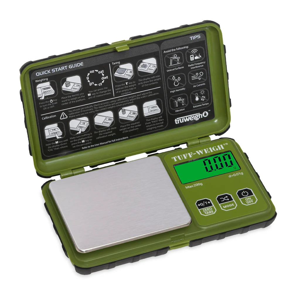 TRUWEIGH TUFF-WEIGH DIGITAL SCALE 200G X 0.01G