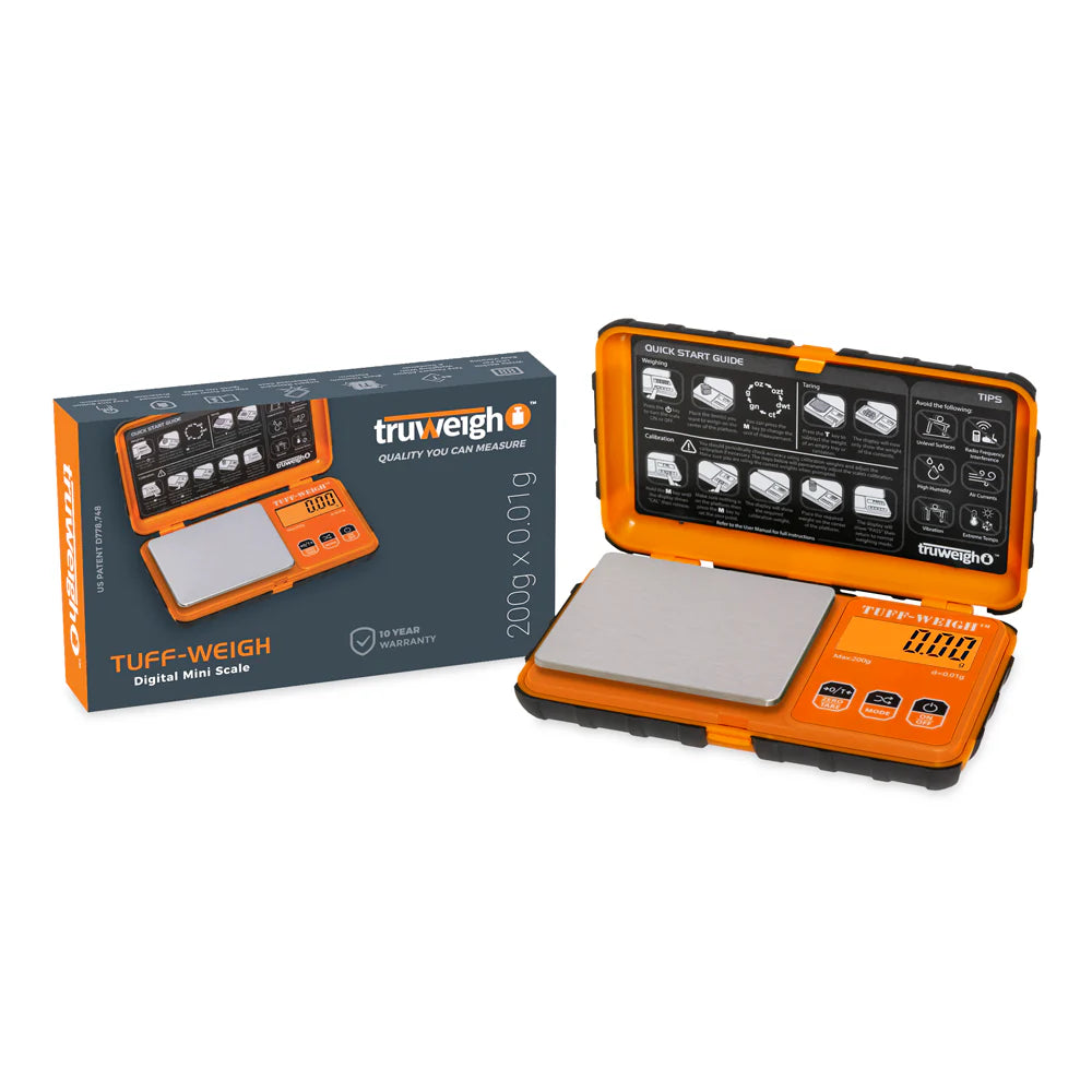 TRUWEIGH TUFF-WEIGH DIGITAL SCALE 200G X 0.01G