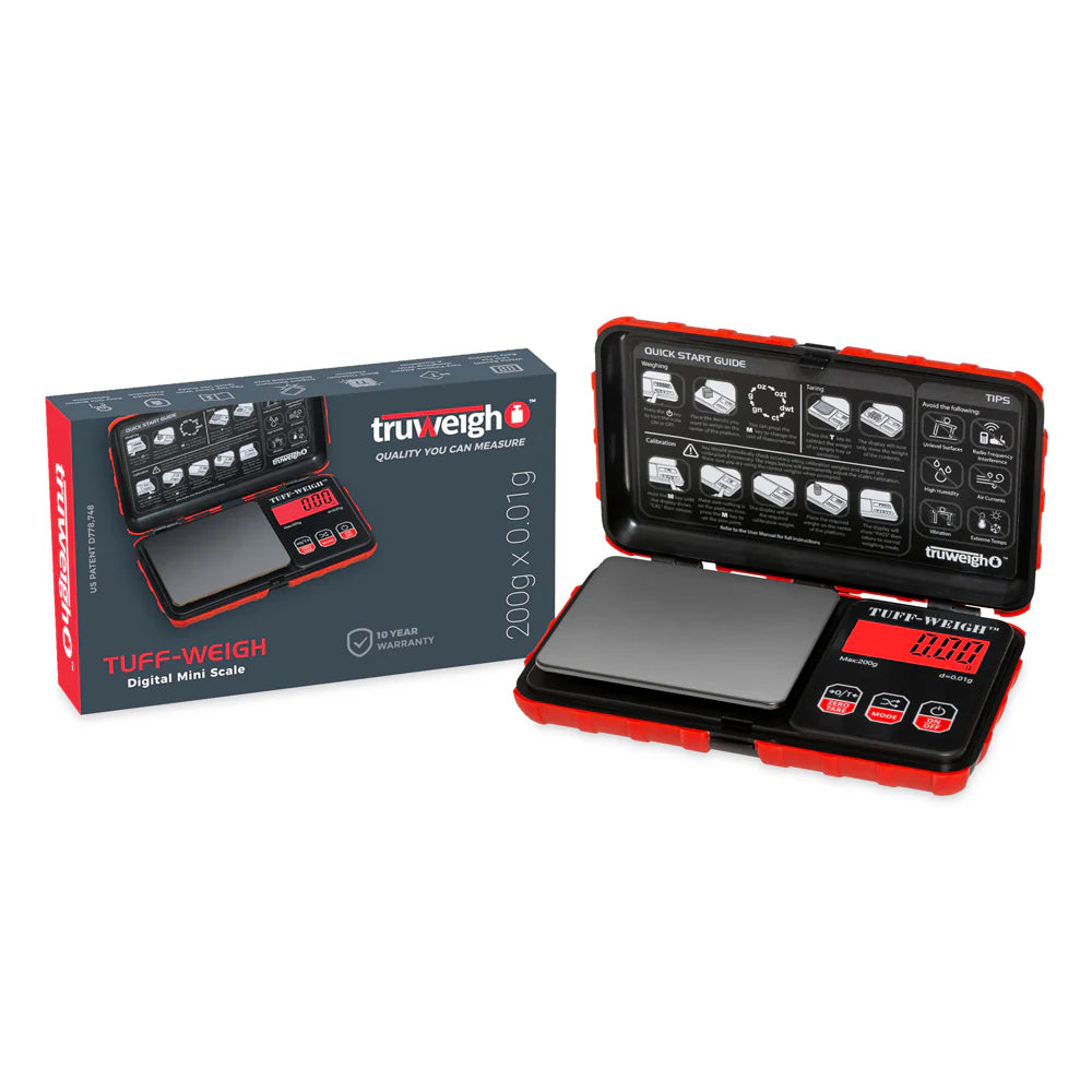 TRUWEIGH TUFF-WEIGH DIGITAL SCALE 200G X 0.01G