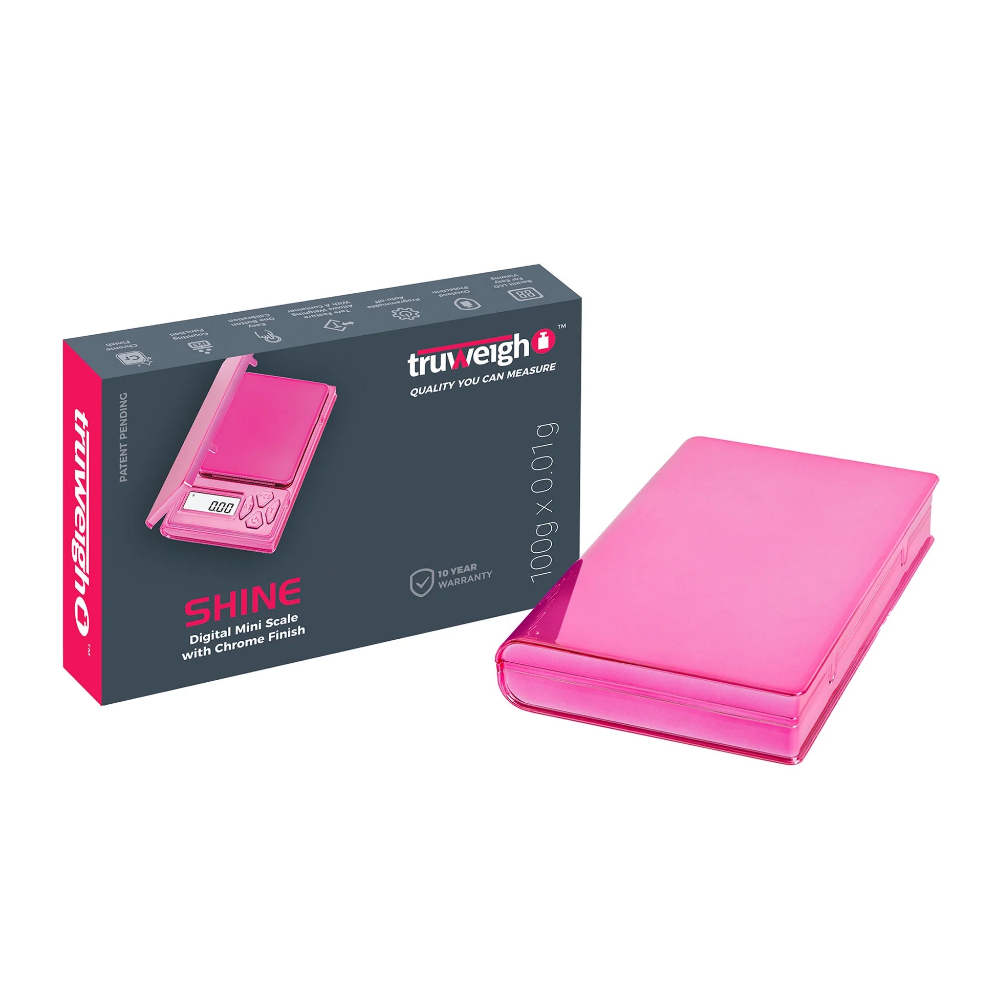 TRUWEIGH SHINE DIGITAL SCALE 100G X 0.01G