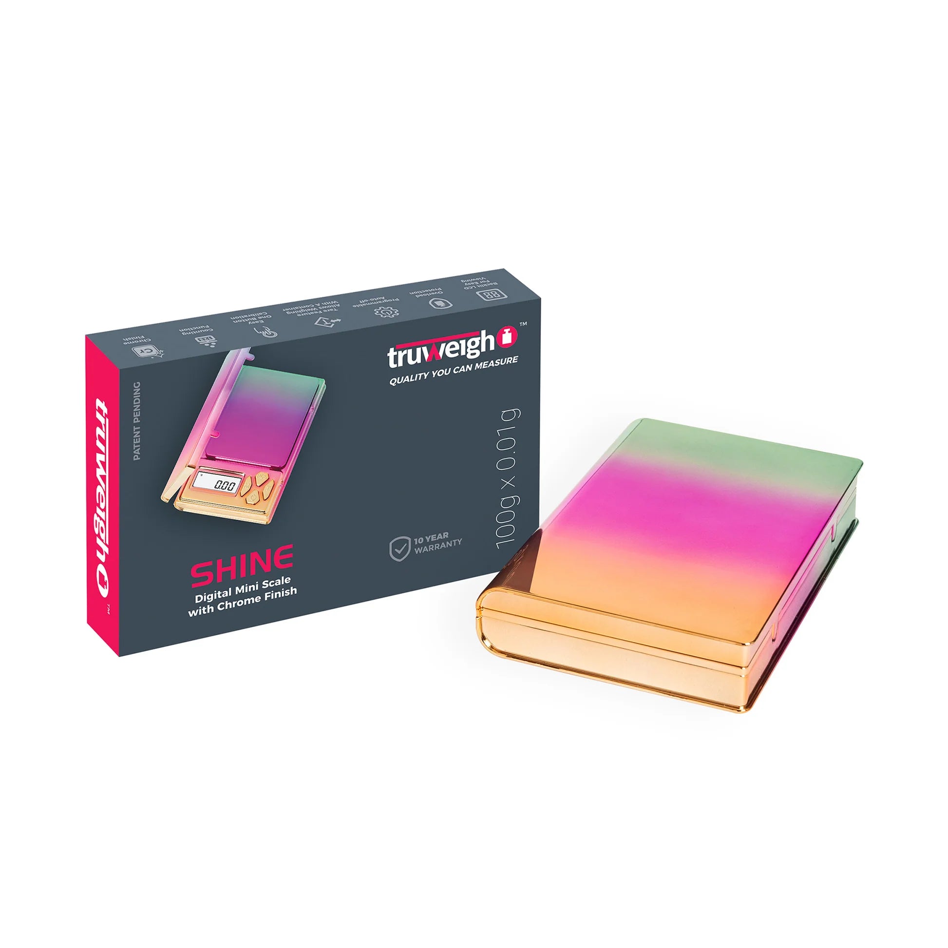 TRUWEIGH SHINE DIGITAL SCALE 100G X 0.01G