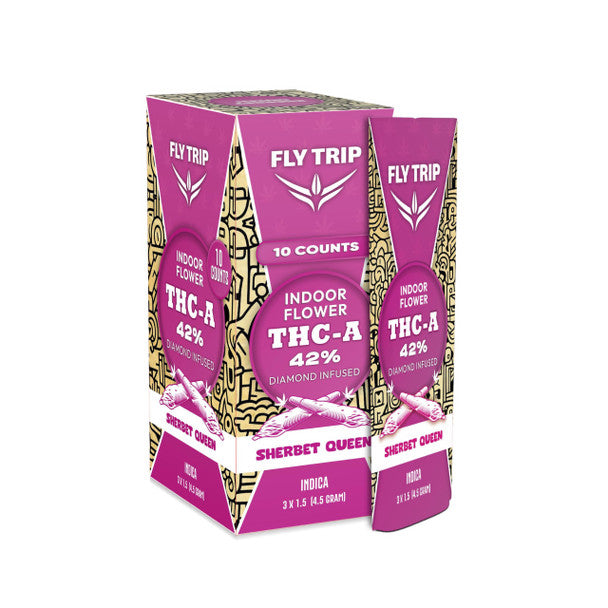 FLYTRIP 4.5G THC-A DIAMOND INFUSED PRE ROLLS (1.5G x 3CT/PK)