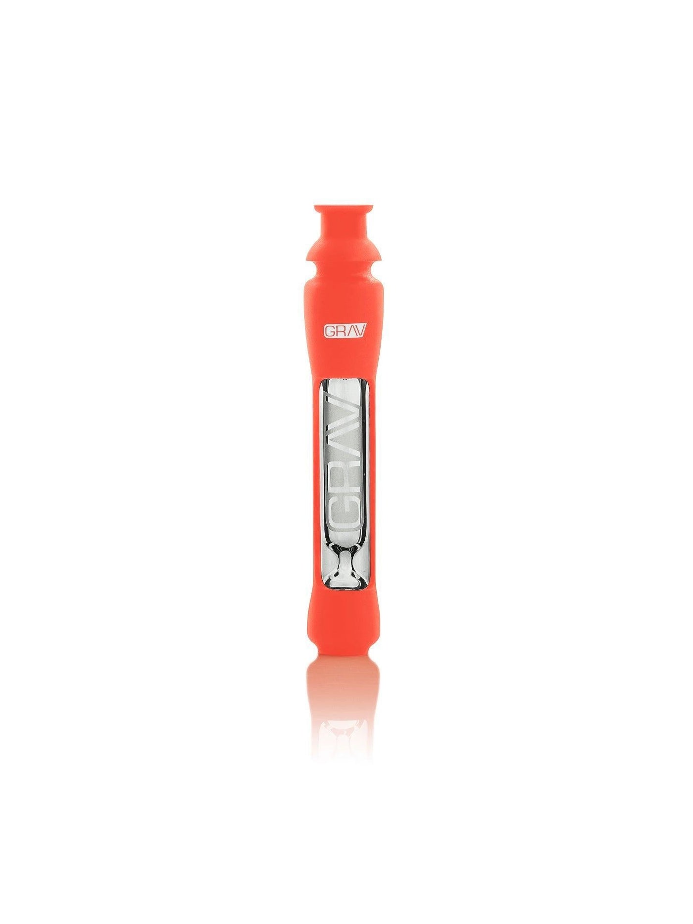 GRAV 12MM TASTER W/ SILICONE SKIN SCARLET ORANGE 810014758565