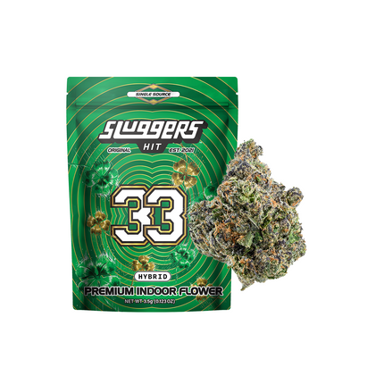 SLUGGERS 3.5G THC-A PREMIUM INDOOR FLOWER