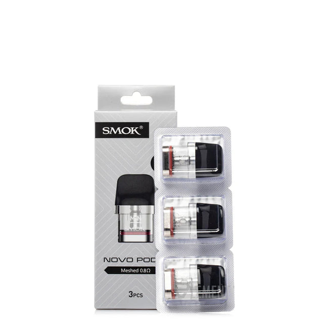 SMOK NOVO REPLACEMENT POD M 3PK | 0.8OHM