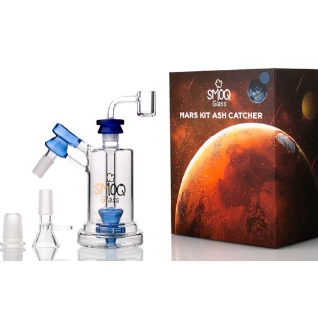 SMOQ ASH CATCHER 14MM 45 DEGREE KIT MARS 692115432151