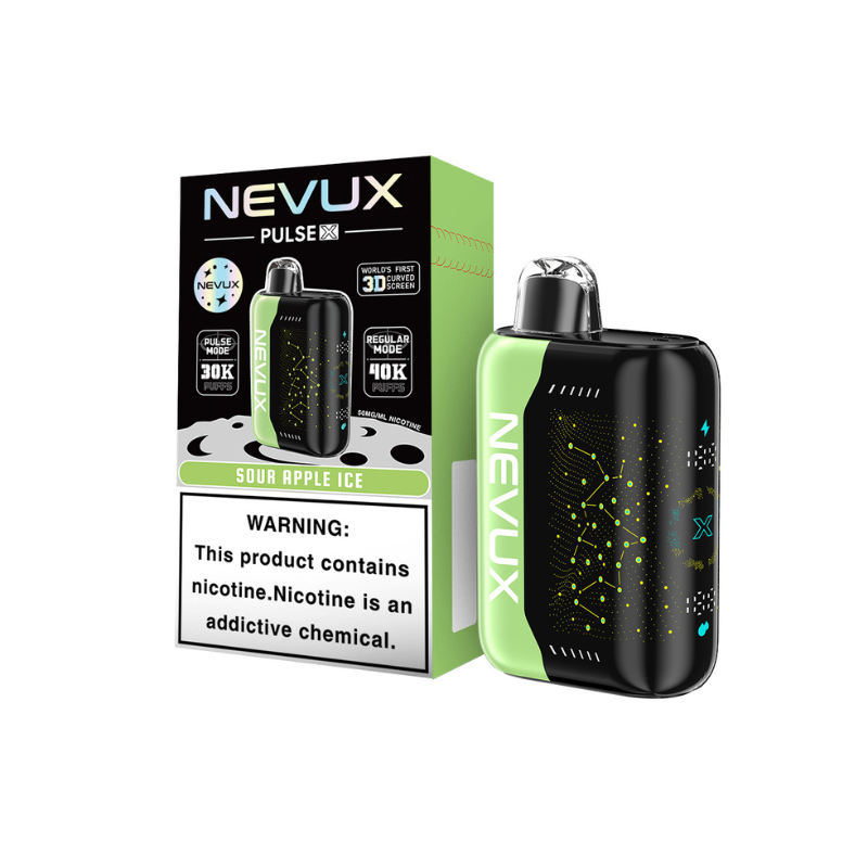 NEVUX PULSE X 30K CURVED 3D SCREEN DISPOSABLE (5CT DISPLAY)