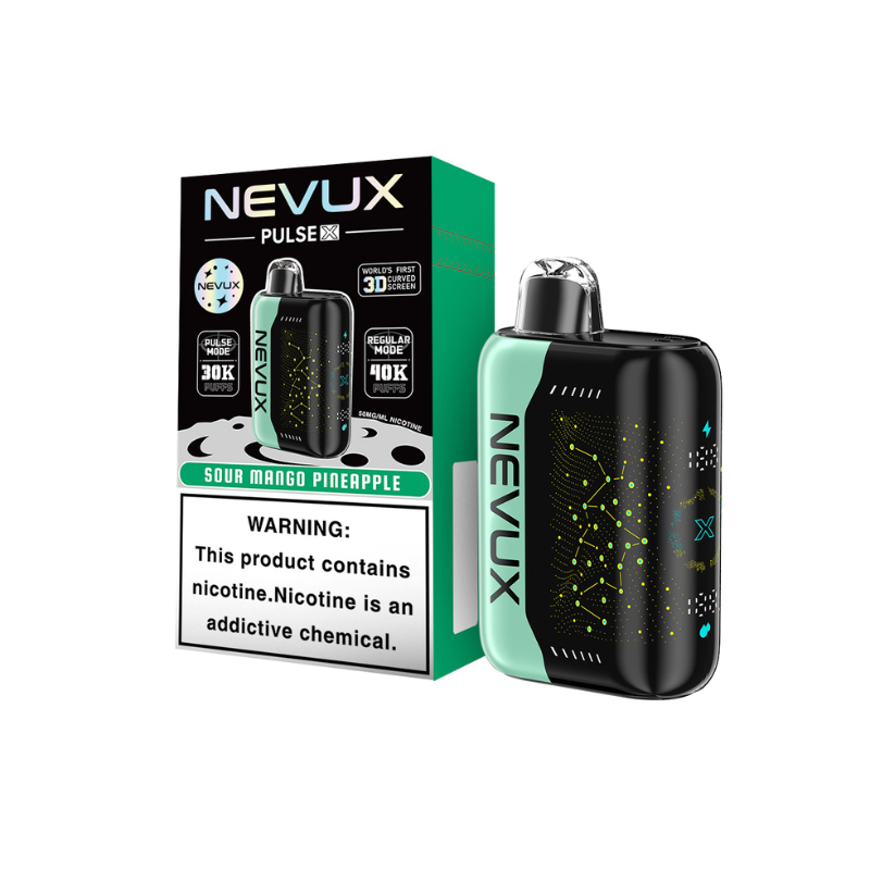 NEVUX PULSE X 30K CURVED 3D SCREEN DISPOSABLE (5CT DISPLAY)