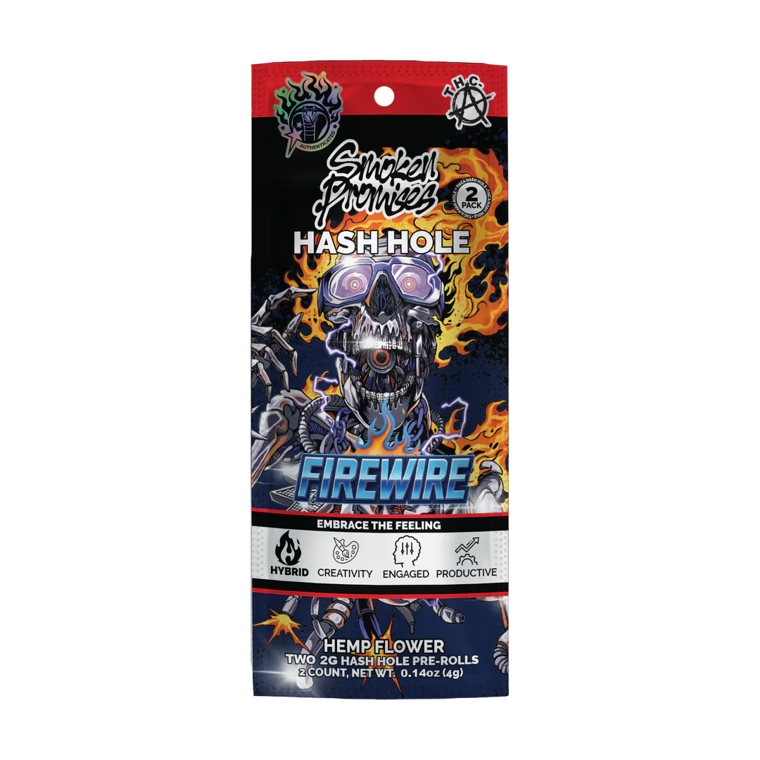SMOKEN PROMISES THC-A HASH HOLE PACK (2CT x 2G)