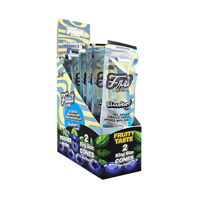 FRUIT CONES 2 KING SIZE CONES/PK 10PK/BOX